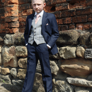 To Hire, Boys Torre Navy Pick&Pick Jacket Suit (full outfit)
