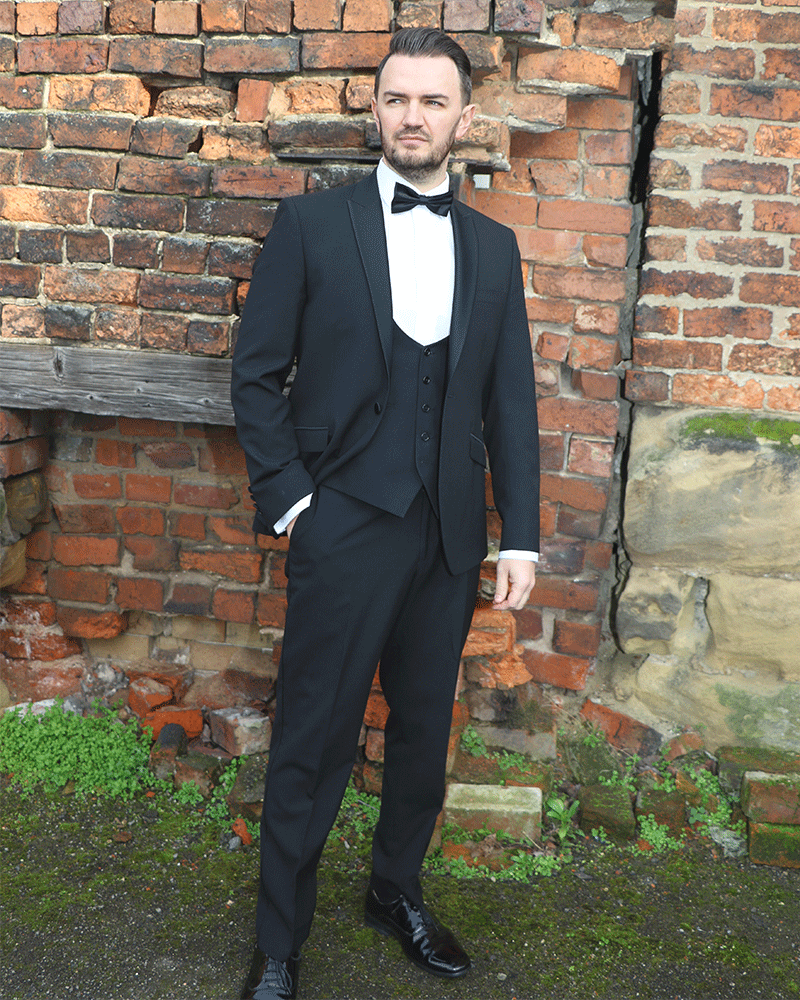 Torre Black Dinner Suit (full outfit)