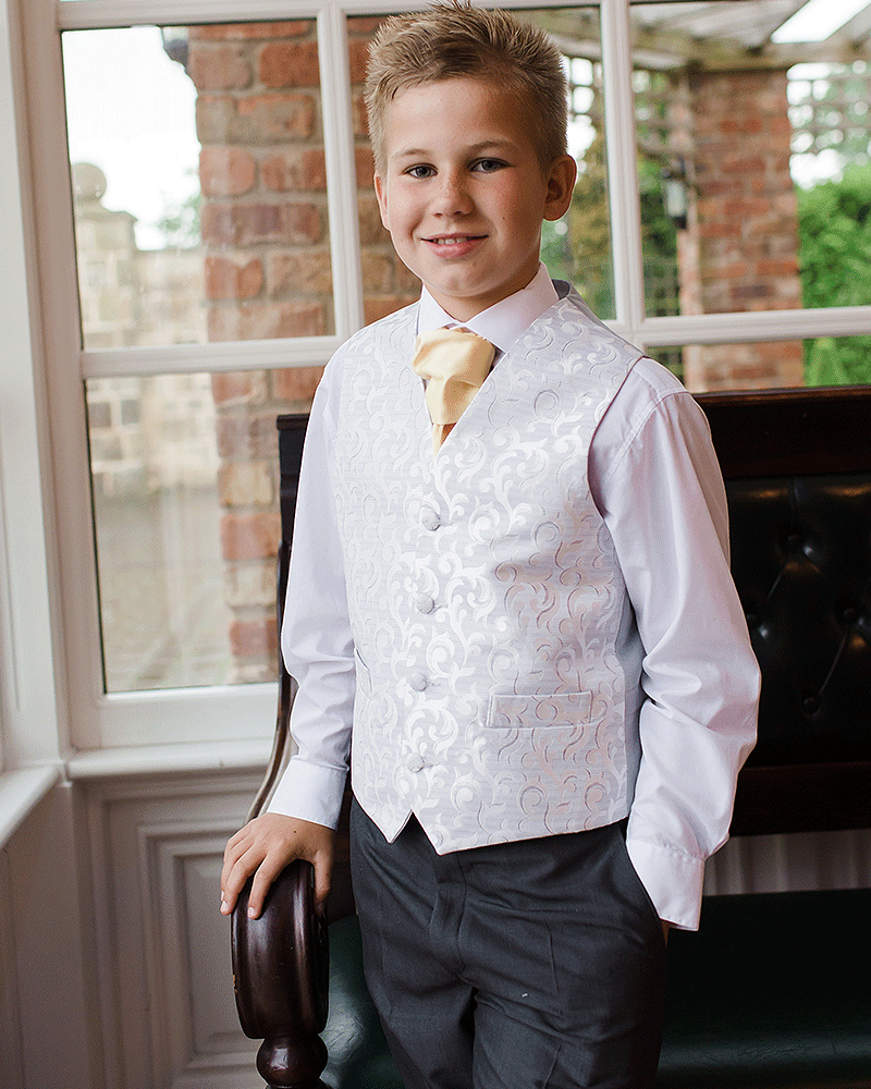 To Hire, Boys Torre Charcoal Mohair Tail Suit (full outfit) - Image 2