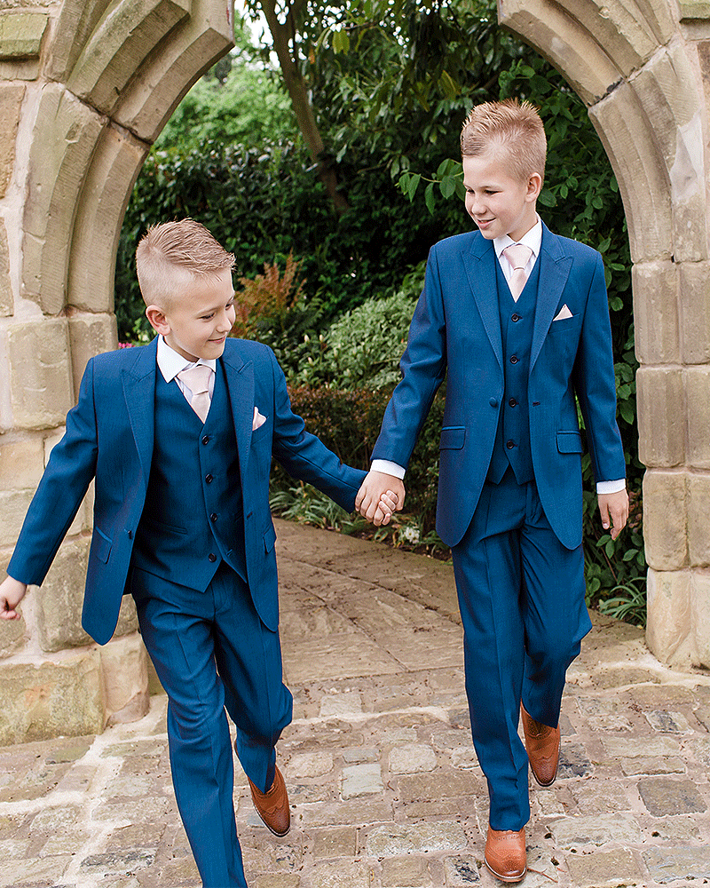 To Hire, Boys Torre Royal Mohair Lounge Suit (full outfit) - Image 2