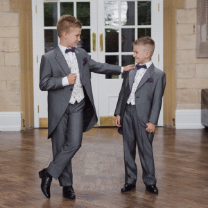 To Hire, Boys Torre Silver Mohair Tail Suit (full outfit)