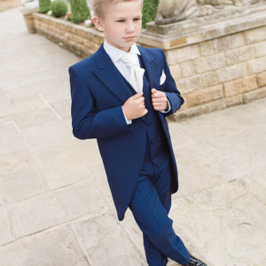 To Hire, Boys Wilvorst French Blue Tail Suit (full outfit)