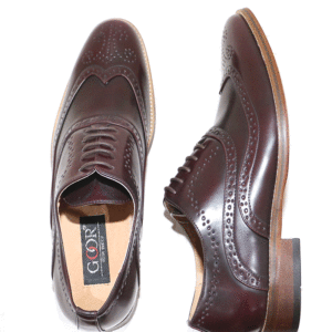 Mens Oxblood Goor 556 Brogue Shoe