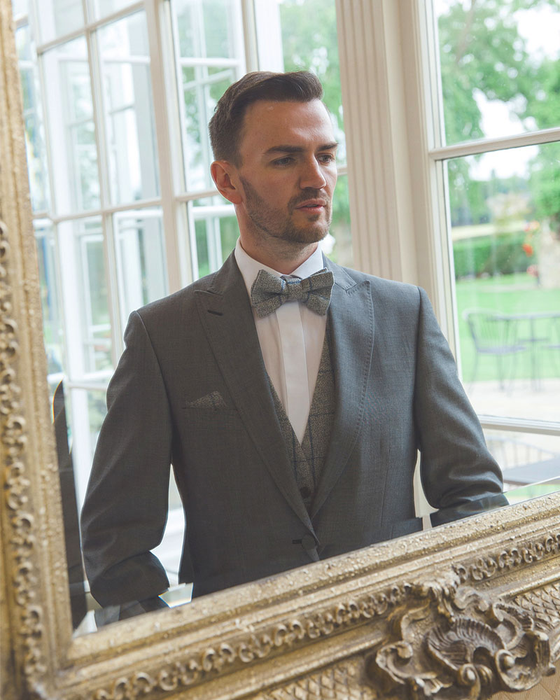 To Hire, Torre Silver Mohair Lounge Suit (full outfit) - Image 2