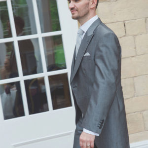 To Hire, Torre Silver Mohair Tail Suit (full outfit)