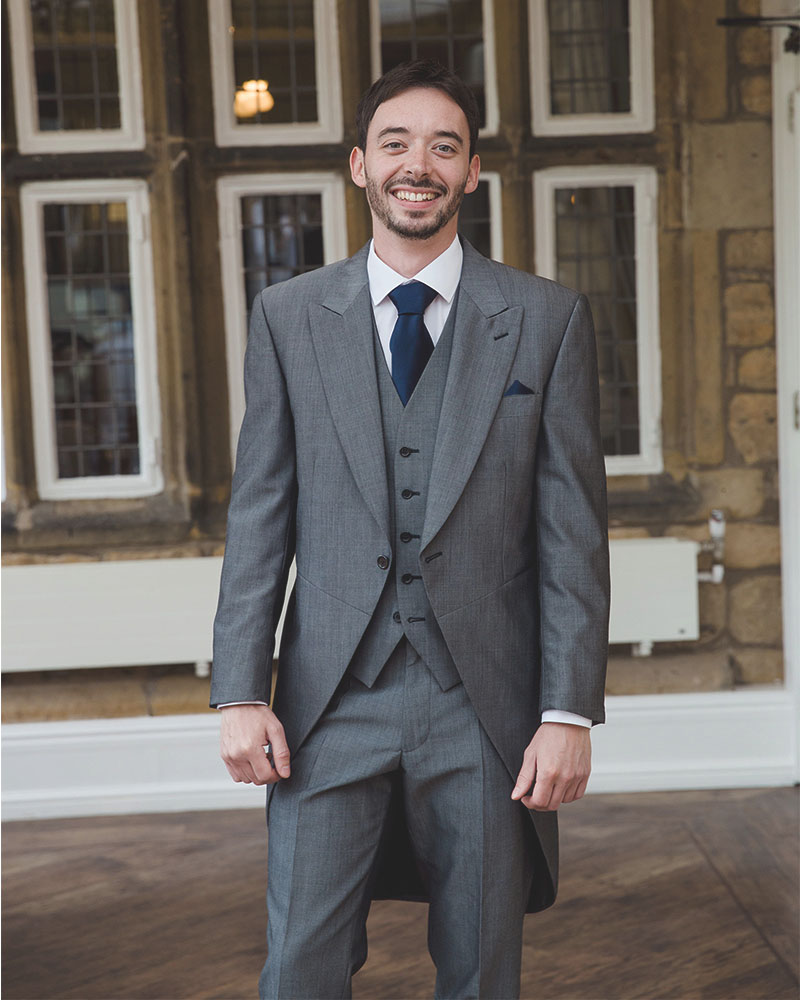 To Hire, Torre Silver Mohair Tail Suit (full outfit) - Image 2