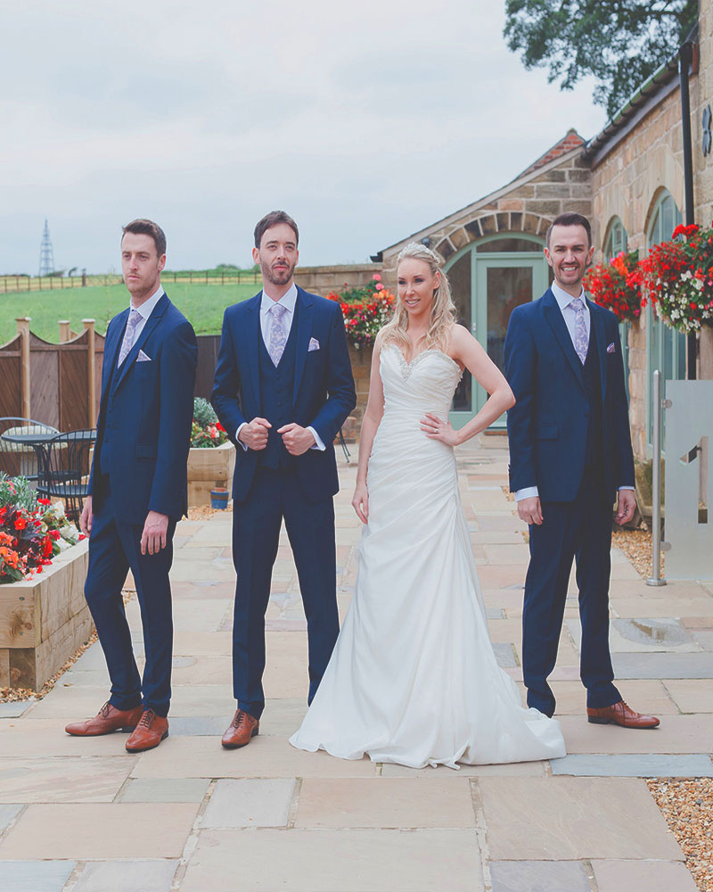 To Hire, Wilvorst French Blue Lounge Suit (full outfit) - Image 3