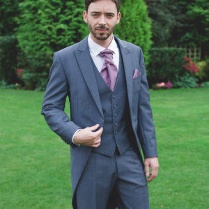 To Hire, Wilvorst Powder Blue Tails Suit (full outfit)