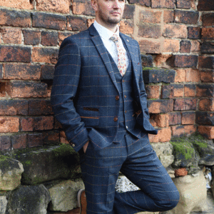 To Hire, Marc Darcy Eton Blue Tweed (full outfit)