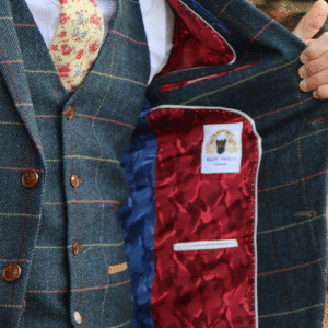 Marc Darcy Eton Check Waistcoat